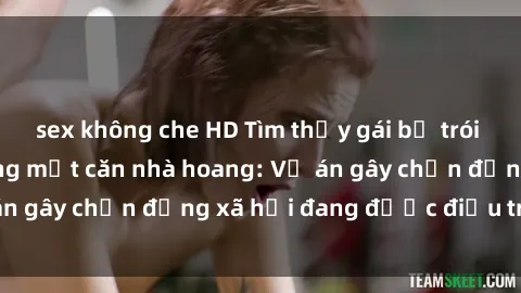sex không che HD Tìm thấy gái bị trói và bị hiếp dâm trong một căn nhà hoang: Vụ án gây chấn động xã hội đang được điều tra vào.